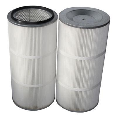 Cartuchos filtrantes, poliéster con revestimiento PTFE