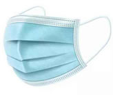 Disposable nonwoven face mask