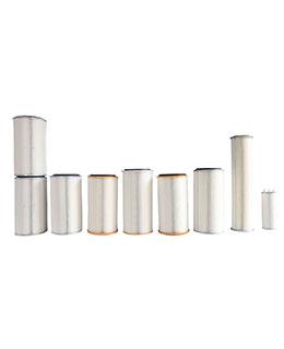 Cartuchos filtrantes de limpieza automática