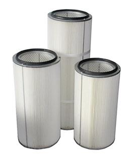 Cartuchos filtrantes, repelente de agua y aceite