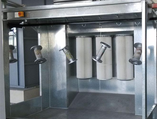 Cartuchos filtrantes, poliéster con revestimiento PTFE